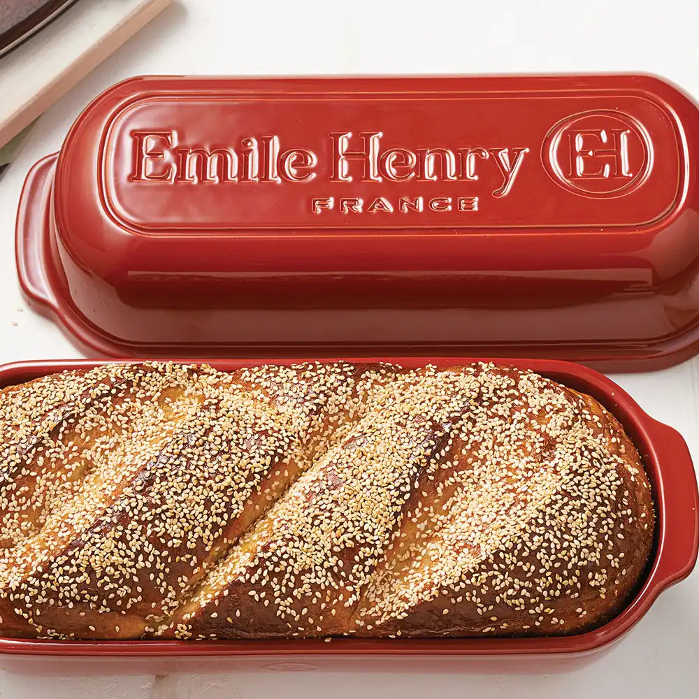 Glazed Long Covered Baker