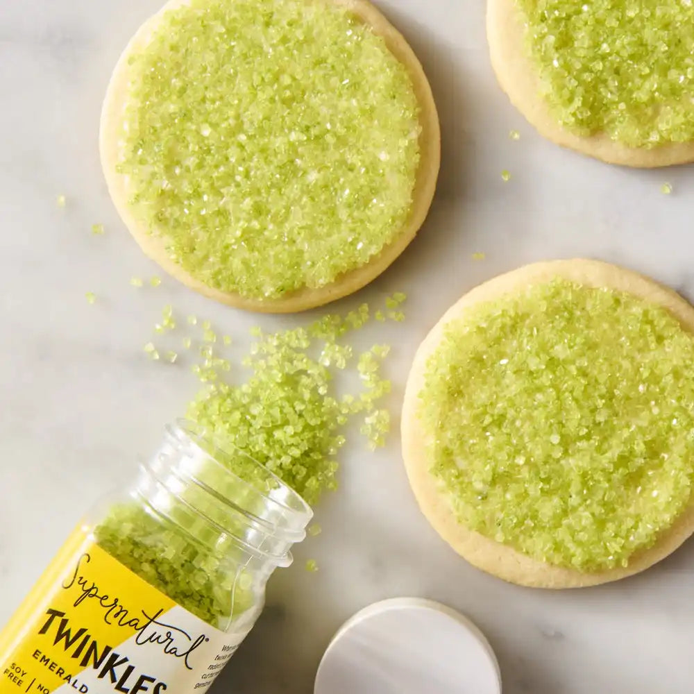 Emerald Green Twinkles Sanding Sugar